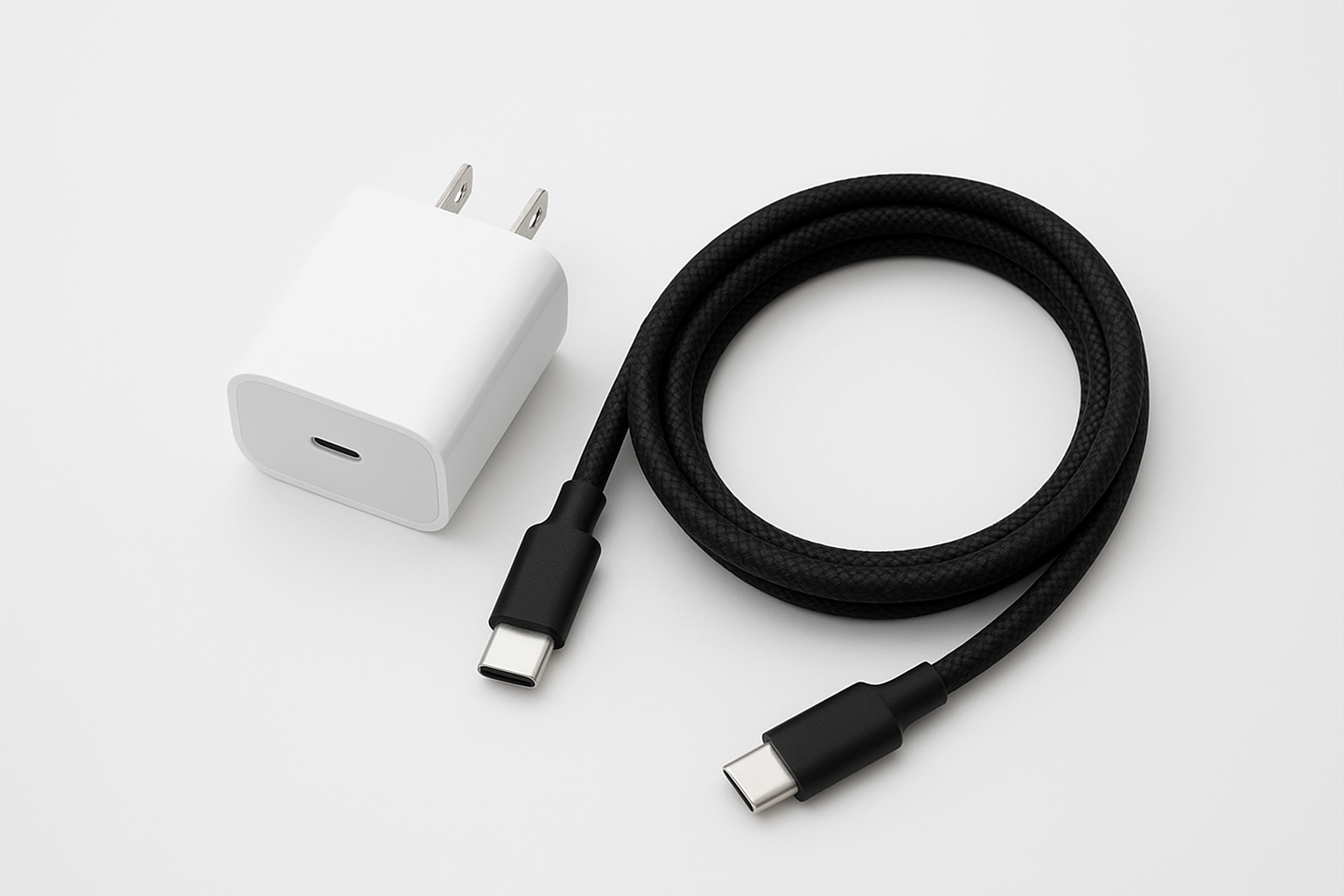 20W USB-C Fast Charger Power Adapter for iPhone 15 16 iPad OEM